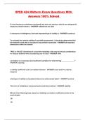 SPED 424 Midterm Exam Questions With Answers 100&percnt; Solved 