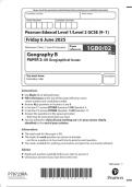 2025 Pearson Edexcel Level 1&sol;Level 2 GCSE &lpar;9&ndash;1&rpar;  Geography B PAPER 2&colon; UK Geographical Issues 1GB0&sol;02  2025 Pearson Edexcel Level 1&sol;Level 2 GCSE &lpar;9&ndash;1&rpar; Geography B  PAPER 2&colon; UK Geographical Issues 1GB0&sol;02
