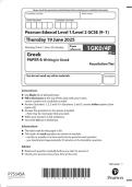2025 Pearson Edexcel Level 1&sol;Level 2 GCSE &lpar;9&ndash;1&rpar; Greek  PAPER 4&colon; Writing in Greek Foundation Tier 1GK0&sol;4F 