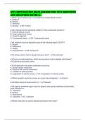 AST CERTIFICATION MAIN EXAMIATION TEST QUESTIONS AND SOLUTIONS RATED A&plus;