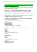 ATI LEADERSHIP PROCTORED CORE EXAM SET QUESTIONS AND SOLUTIONS MARKED A&plus;
