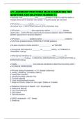 ATI LEADERSHIP PROCTORED MAIN EXAMIATION TEST QUESTIONS AND SOLUTIONS MARKED A&plus;