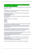 ATI LEADERSHIP PROCTORED STUDY GUIDE QUESTIONS AND SOLUTIONS MARKED A&plus;