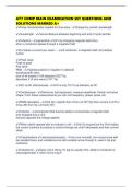 ATT COMP MAIN EXAMINATION SET QUESTIONS AND SOLUTIONS MARKED A&plus;