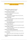 APHY 164 LATEST VERIFIED AND UPDATED EXAM QUESTIONS AND ANSWERS &lpar;PASS GUARANTEE&rpar;
