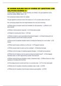 BC OWNER BUILDER END OF COURSE SET QUESTIONS AND SOLUTIONS MARKED A&plus;