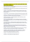 BC OWNER BUILDER EVALUATION EXAM QUESTIONS AND SOLUTIONS MARKED A&plus;