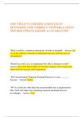 ONE YIELD V2 CERTIFICATION EXAM QUESTIONS AND CORRECT ANSWERS LATEST 2025-2026 UPDATE &vert;GRADE A&plus; GUARANTEE