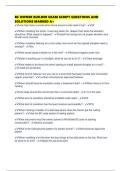 BC OWNER BUILDER EXAM SCRIPT QUESTIONS AND SOLUTIONS MARKED A&plus;