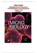 Test Bank for Microbiology&colon; An Introduction 13th Edition Tortora &ndash; All Chapters 1-28 &vert; Graded A&plus;