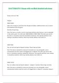 XACTIMATE 3 Exam with verified detailed solutions
