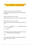 APHY 164&sol;APHY164 PACKAGED EXAMS&colon; COMPLETE COLLECTION OF THE MOST RECENTLY UPDATED EXAM QUESTIONS AND VERIFIED ANSWERS