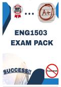 ENG1503 EXAM PACK 2025 &lbrace;LATEST QUESTIONS AND ANSWERS&rcub;