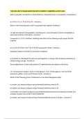 TURF 435 UNIT 3 EXAM QUESTIONS WITH CORRECT ANSWERS LATEST 2025