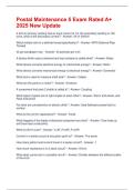 Postal Maintenance 5 Exam Rated A&plus; 2025 New Update