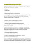 PNM 300 Test 3 Questions with Verified Solutions Graded A&plus;