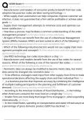 SCMA Exam 1 Exam Questions and Answers 100&percnt; Pass &vert;Already Graded A&plus;&vert; Verified and Updated &vert;Actual 2025&sol;2026 Cheat Sheet