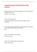 republic airways test 2 questions with answers