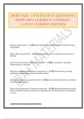 BEHV 5612 - CUM EXAM &num;1 QUESTIONS WITH 100&percnt; CORRECT ANSWERS &vert; LATEST VERSION 2025&sol;2026&period;