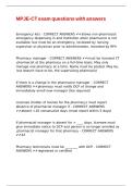 MPJE-CT exam questions with answers&period;