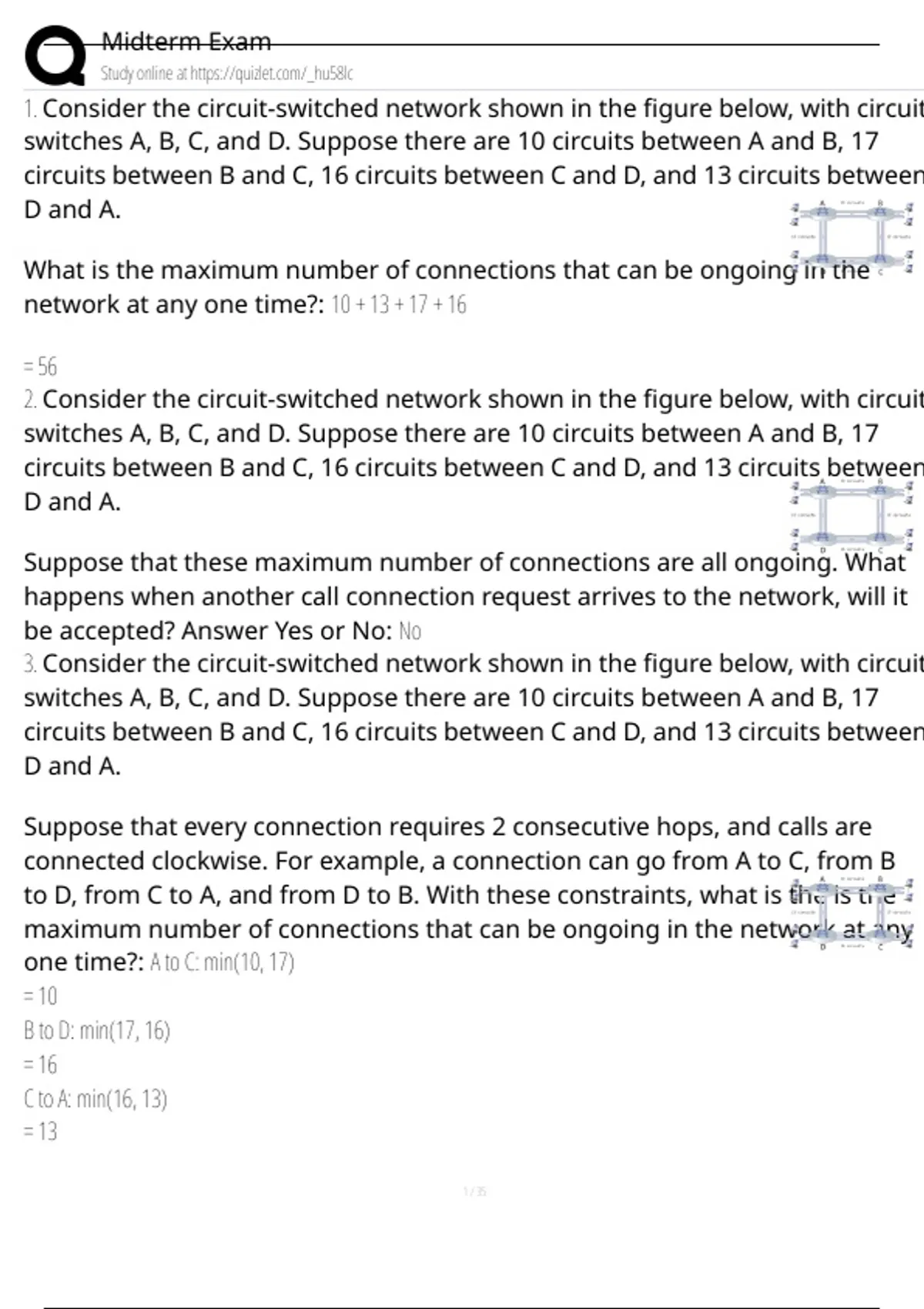 Midterm Exam Exam Questions and Answers 100% Pass |Already Graded A+ ...