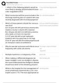 NUR2063 Essentials of Pathophysiology &ndash; Rasmussen University &ndash; 2026 &ndash; Final Exam Complete Prep & Study Bundle