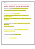 ATI TEAS Science Exam 2025&sol;2026 &ndash; Complete Questions & Answers &vert; Graded A&plus; &vert; Comprehensive Study Guide with Guaranteed Pass