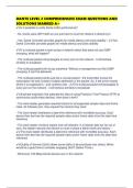 DANTE LEVEL 2 COMPREHENSIVE EXAM QUESTIONS AND SOLUTIONS MARKED A&plus;