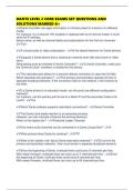 DANTE LEVEL 2 CORE EXAMS SET QUESTIONS AND SOLUTIONS MARKED A&plus;