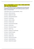 DELTA ACHIEVEMENT ACTUAL FINAL PAPER QUESTIONS AND SOLUTIONS GRADED A&plus;