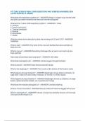 ATI TEAS SCIENCE REAL EXAM QUESTIONS AND VERIFIED ANSWERS 2024 LATES UPDATE&sol;&sol; A GRADE