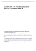 DELTA ATP-CTP TRAINING BUNDLE &ndash; FULL EXAM REVIEW PACK