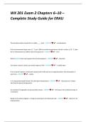 WX 201 Exam 2 Chapters 6&ndash;10 &ndash; Complete Study Guide for ERAU