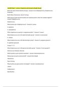 CAS 805 Exam 1 Lecture 2 Questions and Answers Already Passed