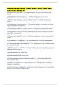 MICHIGAN MECHANIC EXAMS SCRIPT QUESTIONS AND SOLUTIONS RATED A&plus;
