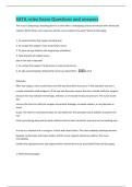 SATA nclex Exam Questions and answers 