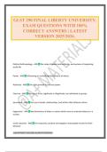 GLST 290 FINAL LIBERTY UNIVERSITY&period; EXAM QUESTIONS WITH 100&percnt; CORRECT ANSWERS &vert; LATEST VERSION 2025&sol;2026&period;