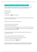Stroke NCLEX Exam Questions and answers 