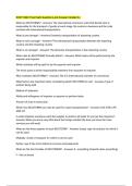 SCMT 3643 Final Exam Questions and Answers Graded A&plus;