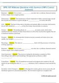 BPK 105 Midterm Questions with Answers &lpar;100&percnt; Correct  Answers&rpar;