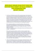ABFM Heart Disease Exam Study Guide 2026  Questions with Correct Detailed Answers &vert;&vert;  100&percnt; Guaranteed Pass  <Recent Version> 