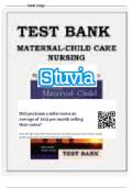 Test Bank for Maternity Newborn and Women&rsquo;s Health Nursing&colon; A Case-Based Approach 2nd Edition by&colon; O&rsquo;Meara&period; Newest Edition 2024