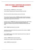 COMS 3333 EXAM 1 QUESTIONS AND ACCURATE ANSWERS A&plus; GRADED 