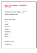 NRNP 6550 Midterm EXAM WITH ANSWERS