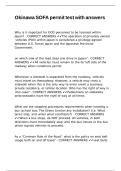 Okinawa SOFA permit test with answers