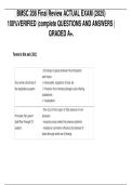 BMSC 208 Final Review &ndash; Actual Exam 2025 &lpar;100&percnt; Verified&rpar; &vert; Complete Questions and Answers &lpar;Graded A&plus;&rpar;