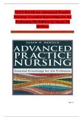 Test Bank &ndash; Advanced Practice Nursing&colon; Essential Knowledge for the Profession&comma; 5th Edition by Susan M&period; DeNisco &lpar;Latest 2025&sol;2026 Update &vert; Complete Study Guide & NP Exam Prep with Correct Answers&rpar;
