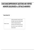 C400 Exam &ndash; Comprehensive Questions and Verified Answers &lpar;2025&comma; Graded A&plus;&rpar;