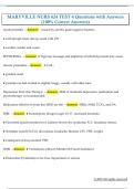 MARYVILLE NURS 624 TEST 4 Questions with Answers  &lpar;100&percnt; Correct Answers&rpar;
