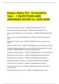Kappa Alpha Psi - Cumulative Test &ndash; 1 QUESTIONS AND ANSWERS RATED A&plus; 2025-2026